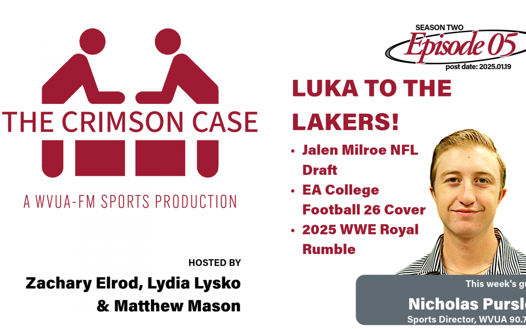 The Crimson Case 2.2.25 – Luka to the Lakers!