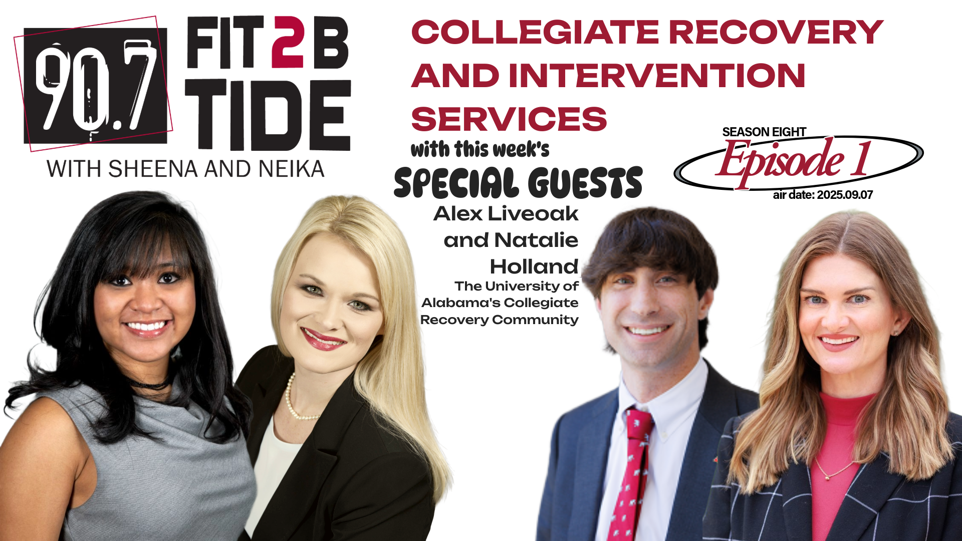 Fit2BTide S08.E01: Collegiate Recovery and Intervention Services