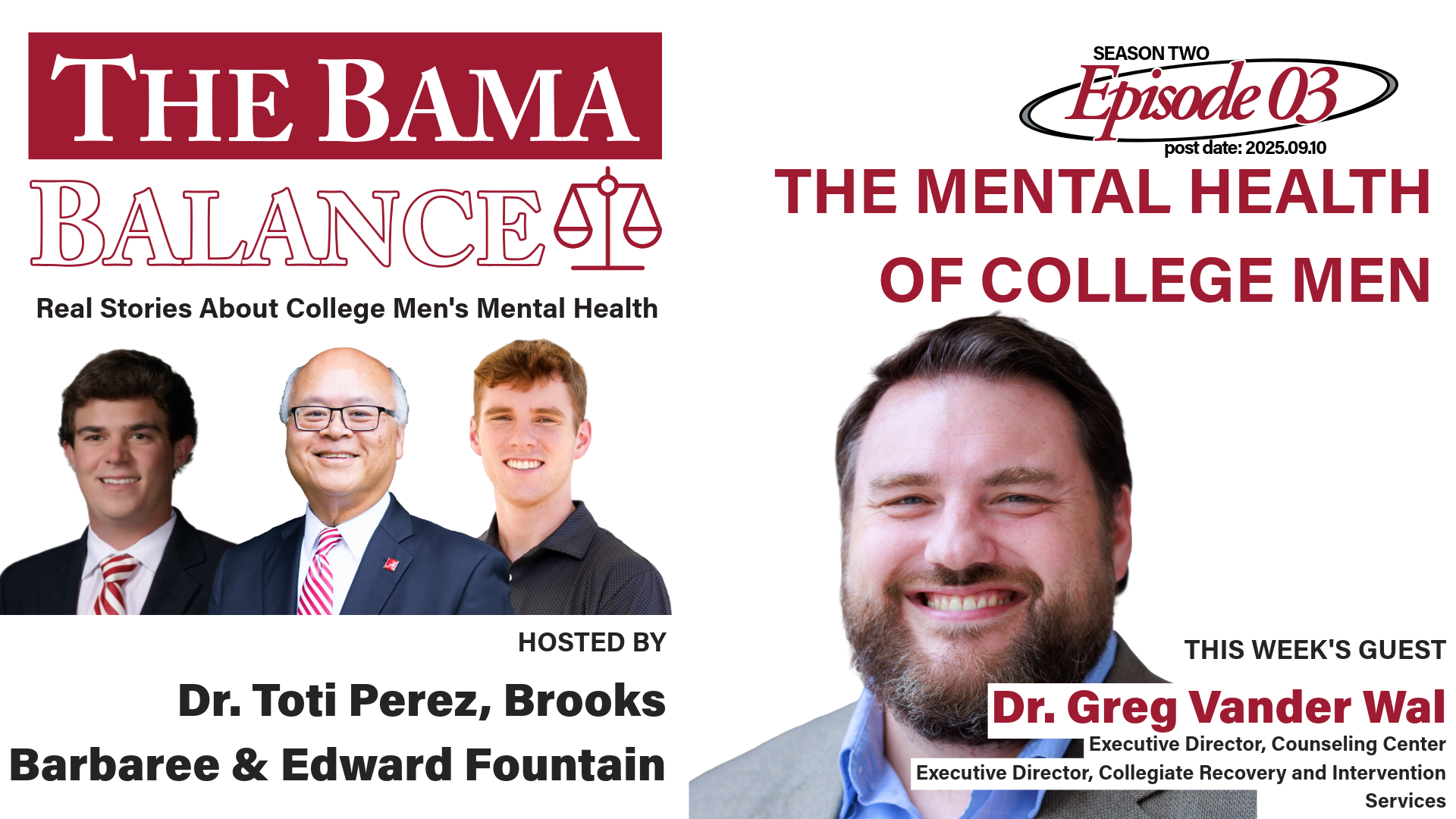 The Bama Balance S02.E03: The Mental Health of College Men