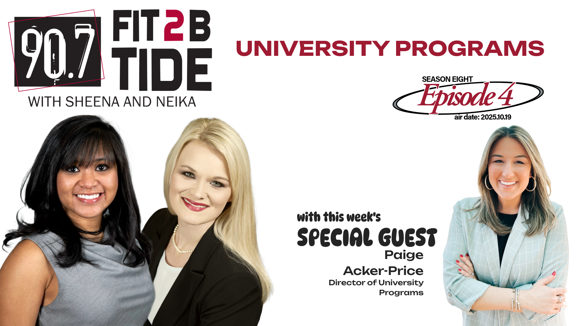 Fit2BTide S08.E04: University Programs
