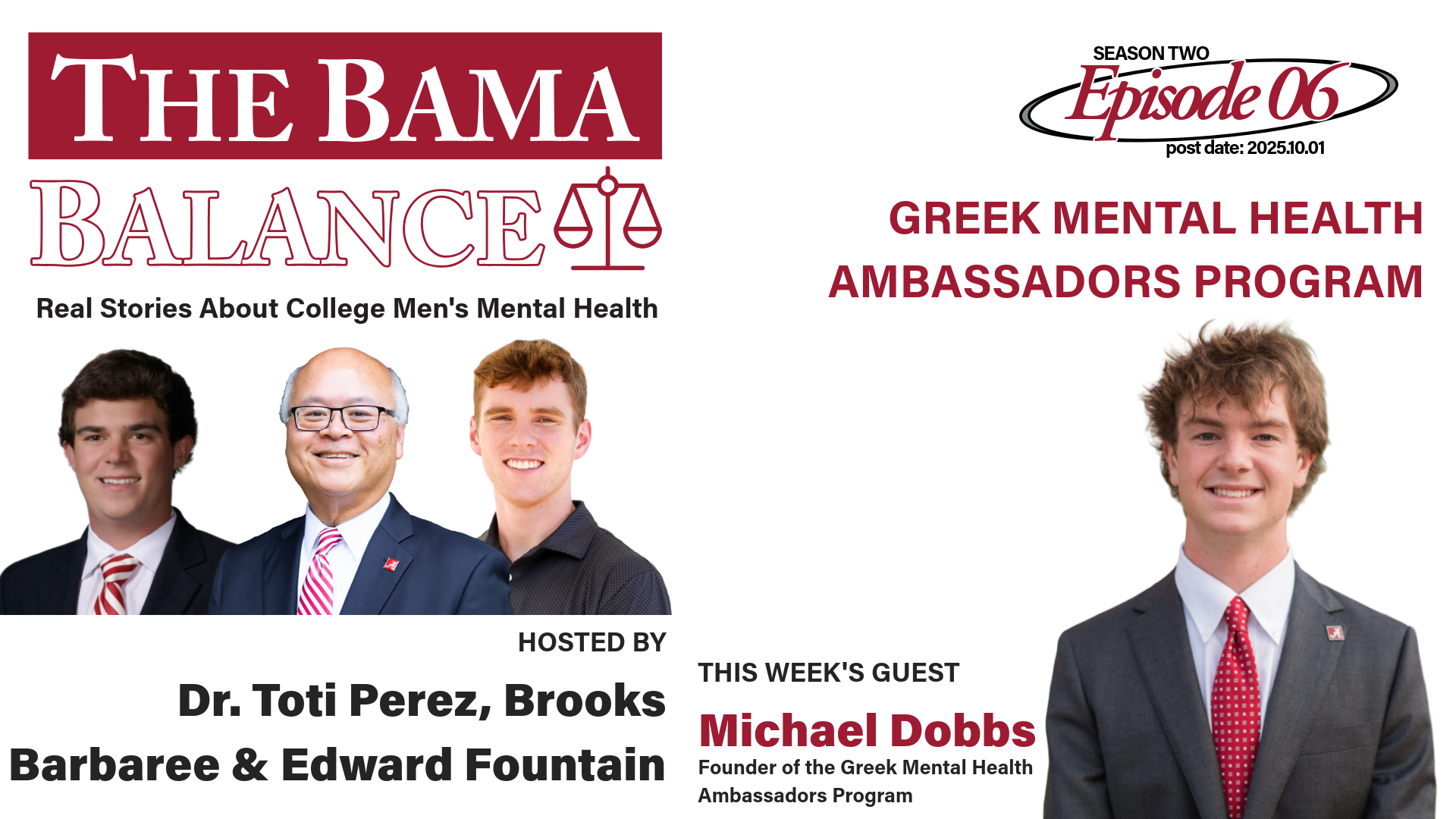 The Bama Balance S02.E06: Greek Mental Health Ambassadors Program