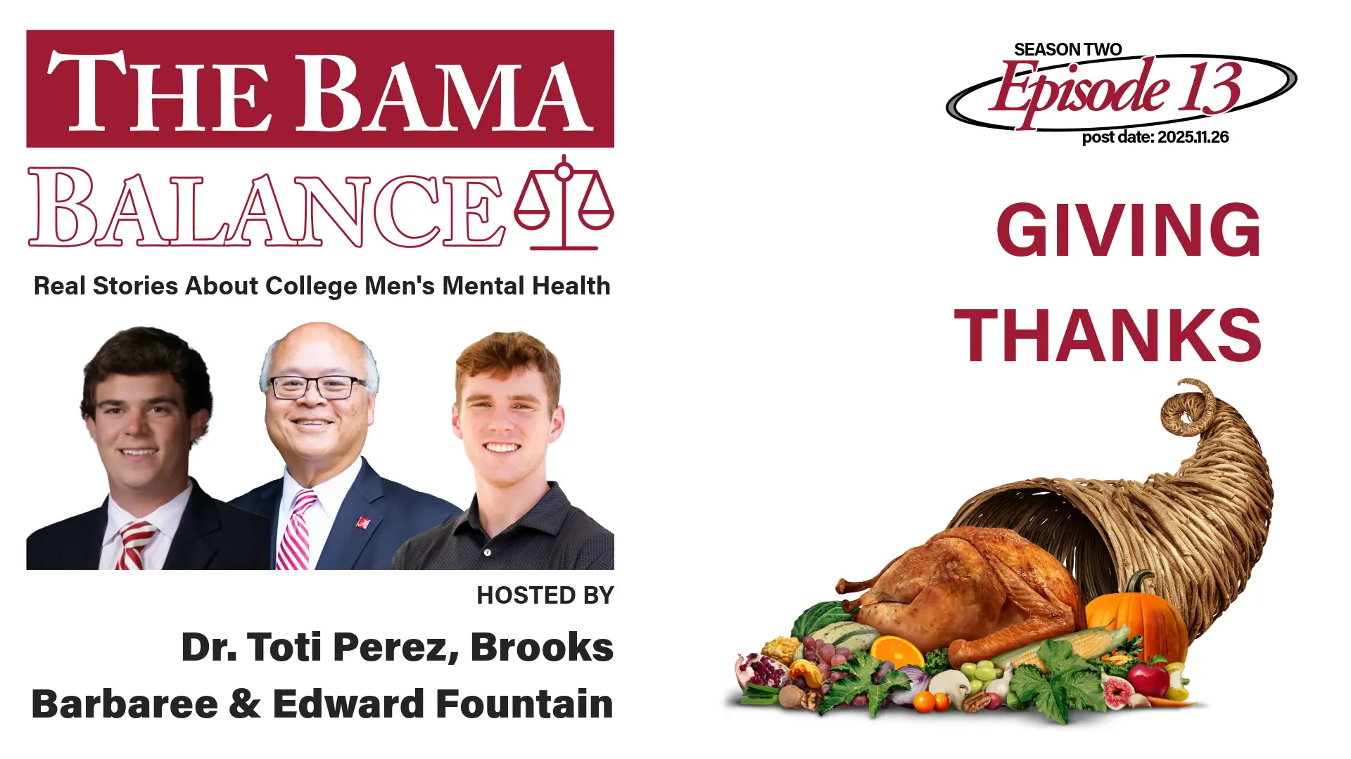 The Bama Balance S02.E13: Giving Thanks