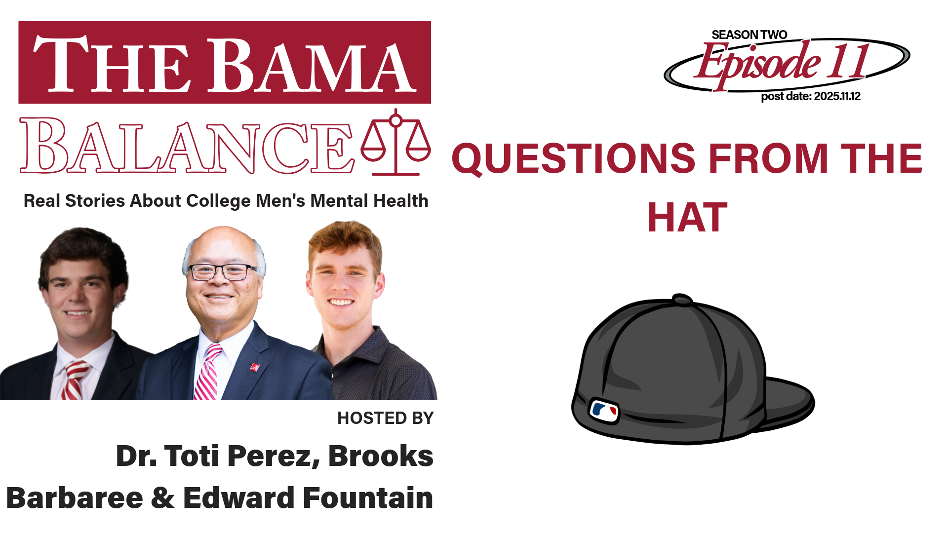 The Bama Balance S02.E11: Questions from the Hat
