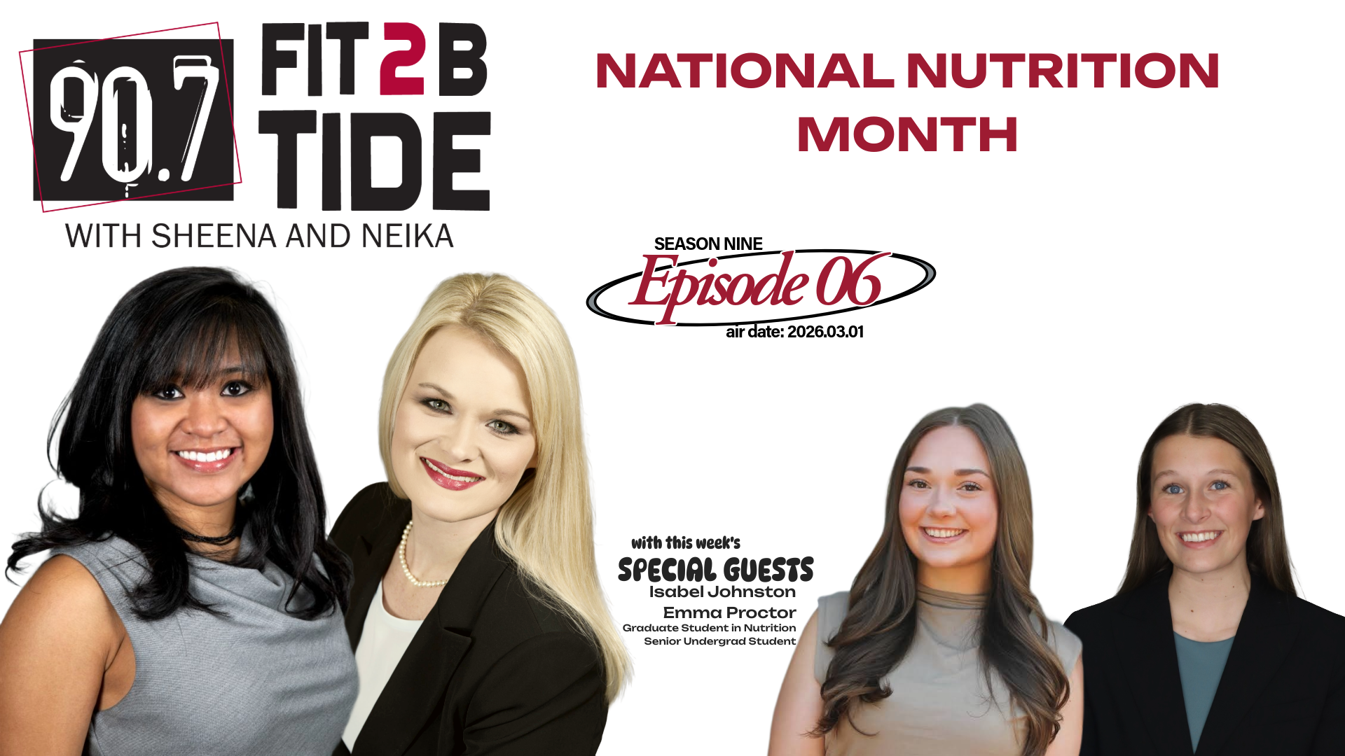 Fit2BTide S09.E06: National Nutrition Month