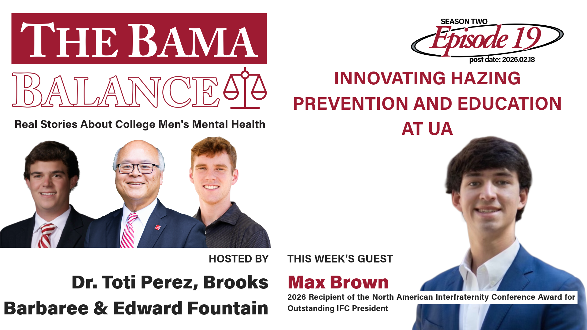 The Bama Balance S02.E19: Innovating Hazing Prevention and Education at UA