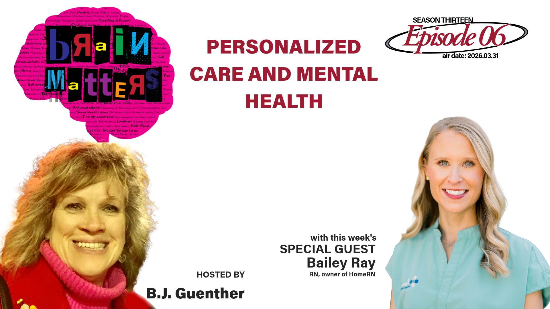 Brain Matters S13.E06: Personalized Care and Mental Health