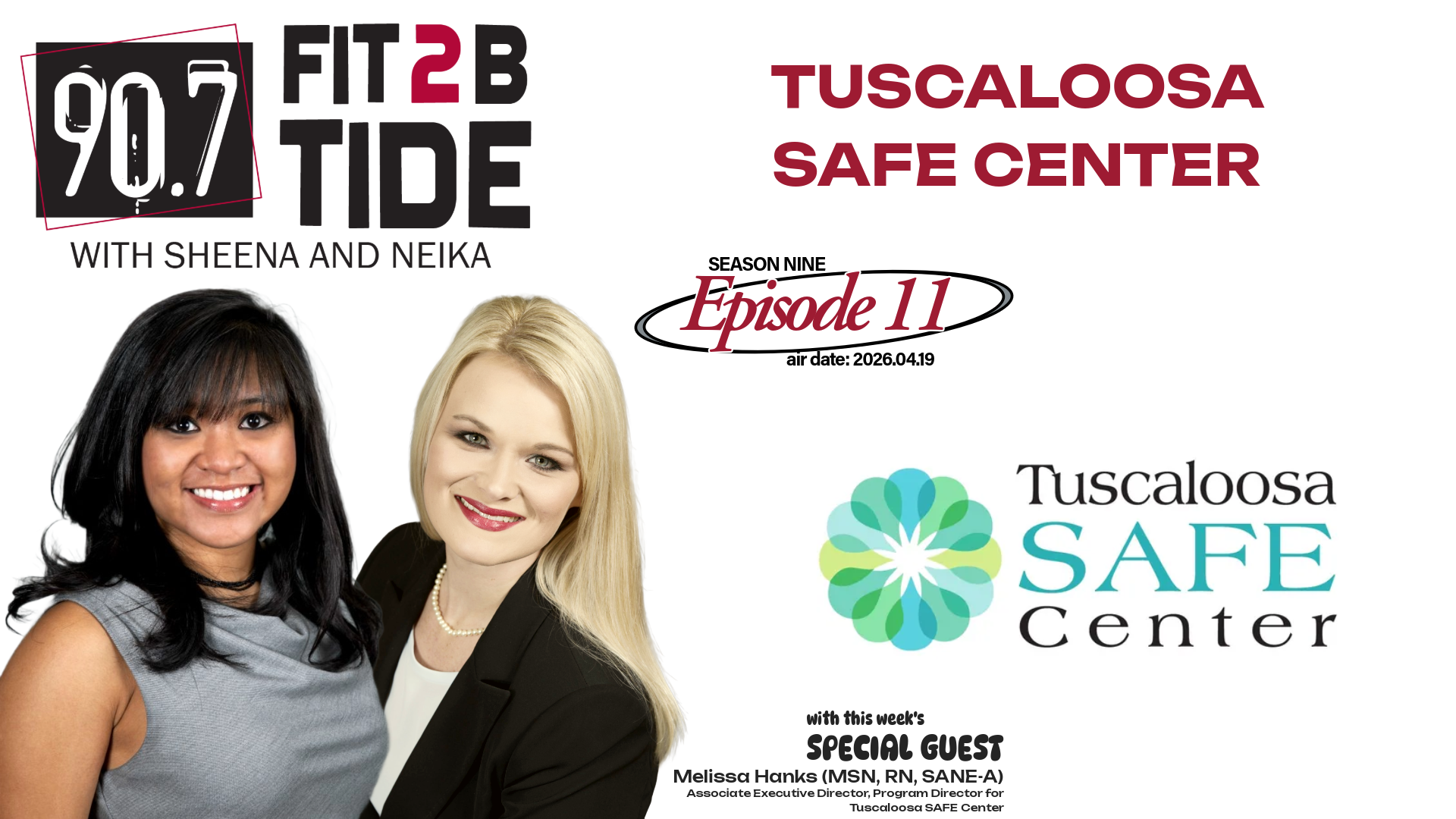 Fit2BTide S09.E11: Tuscaloosa SAFE Center