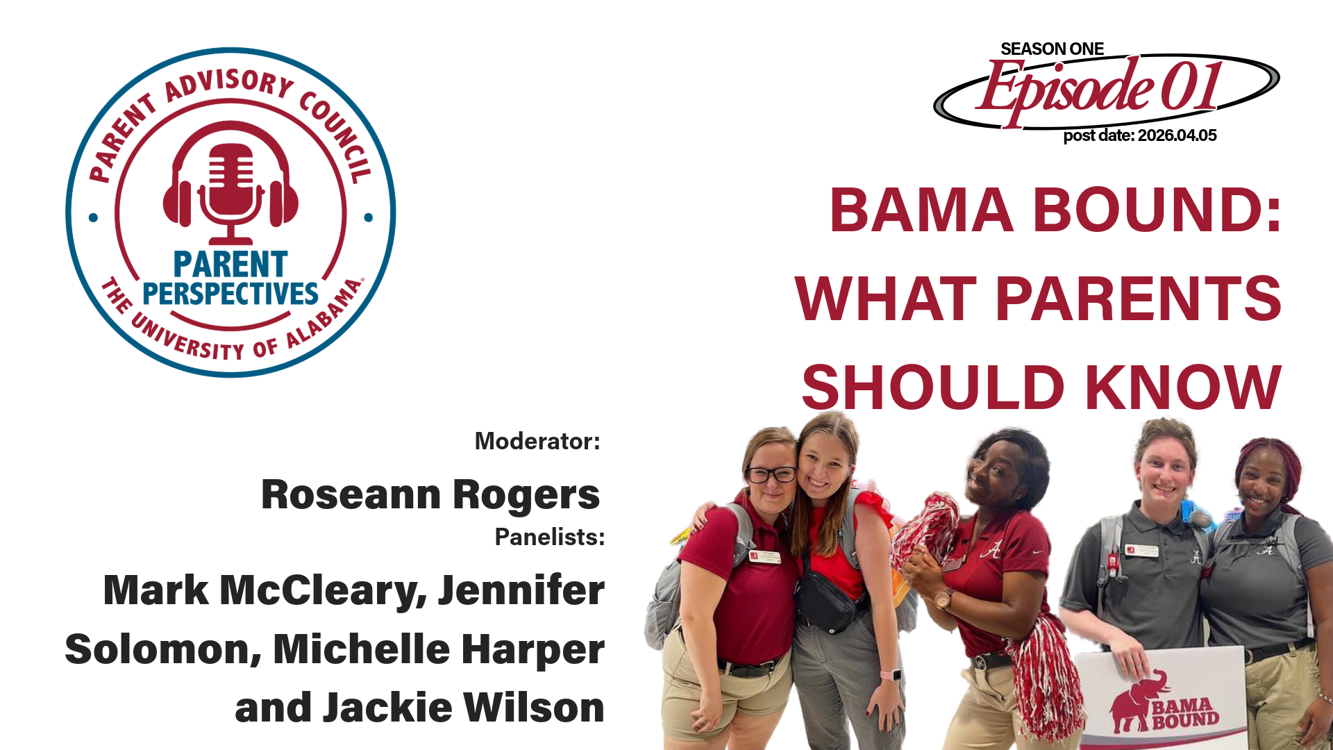 S01Ep01: Bama Bound What Parents Should Know